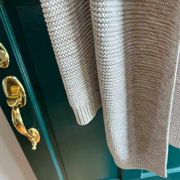 Heavy Knit Open-Front Cardigan GAP thigh-Length/tunic - Picture 6 of 7